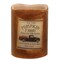 LED Timer Pillar Candle with Pumpkin Patch Vintage Design for Rustic Spaces